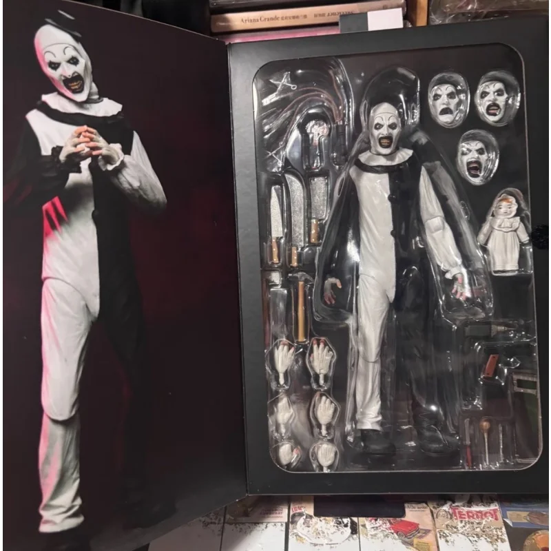 

In Stock Bandai NECA 45251 Damien Leone's Terrifier Ultimate Art The Clown 7 Action Figure Model Desktop Display Brand New ﻿