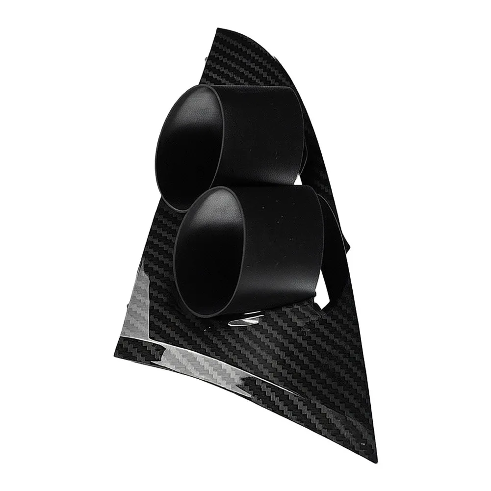 Gauge Pod Carbon Fiber Gauge Pod Mount Broken Part Replace Practical Automotive Accessory For Car Dashboard Monitoring