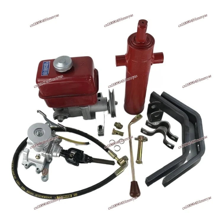 Moto Tricycle Modified Self-unloading Hydraulic Oil Pump Set Modified Tipping Bucket Full Set of Hydraulic Accessories