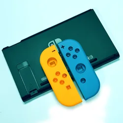 Sevinç-con yedek kabuk konut plastik kasa Nintendo anahtarı konsol ön arka kapak kabuk Faceplate DIY