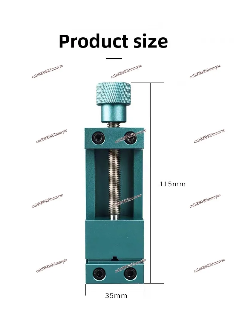 

Precision Desktop Vise Manual Clamping Vise Micro Mini Welding Bench Clamp Workbench for Home Use