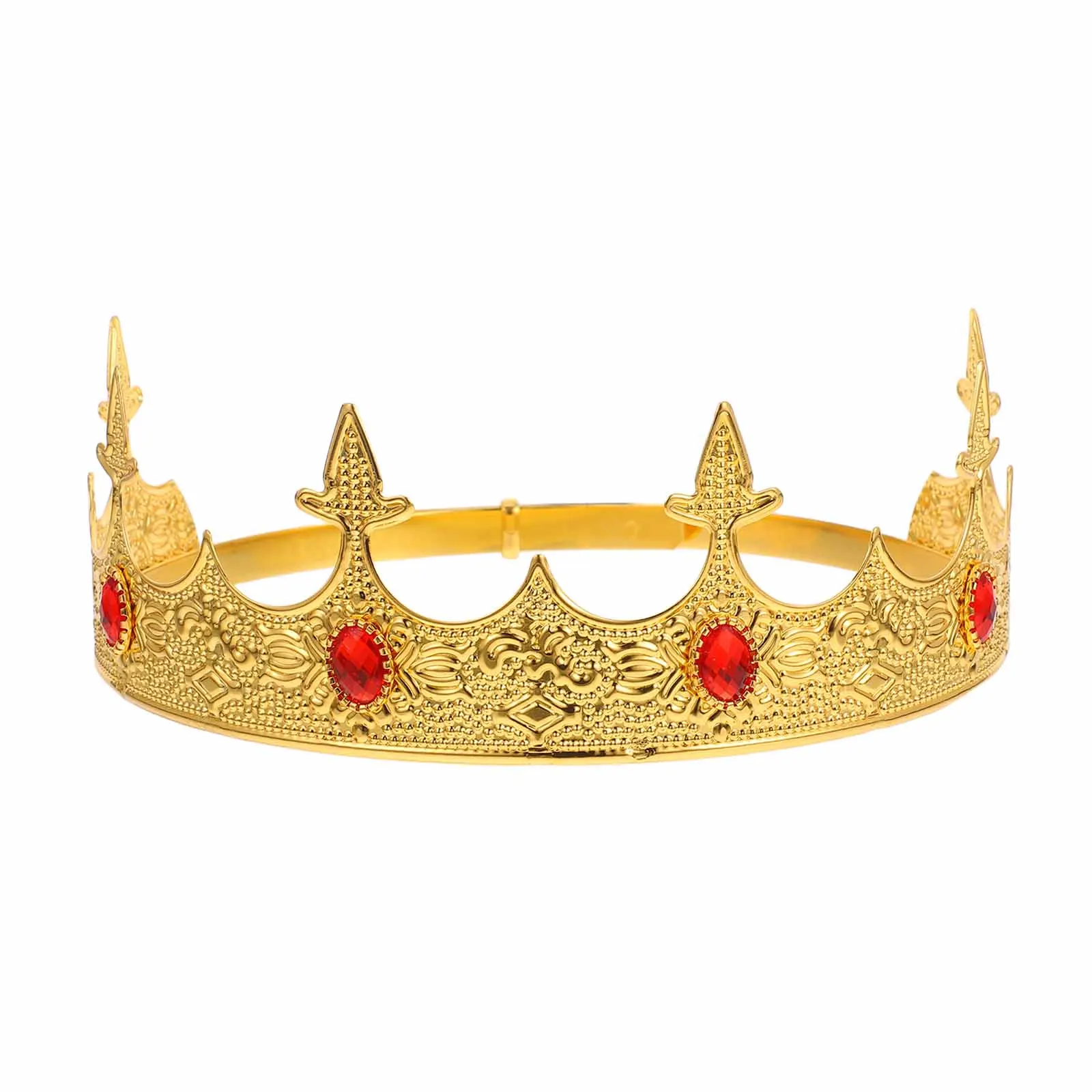 

Headgear Boys Birthday Party Decorations Hat King Crowns Red and Tiara for Kids Man