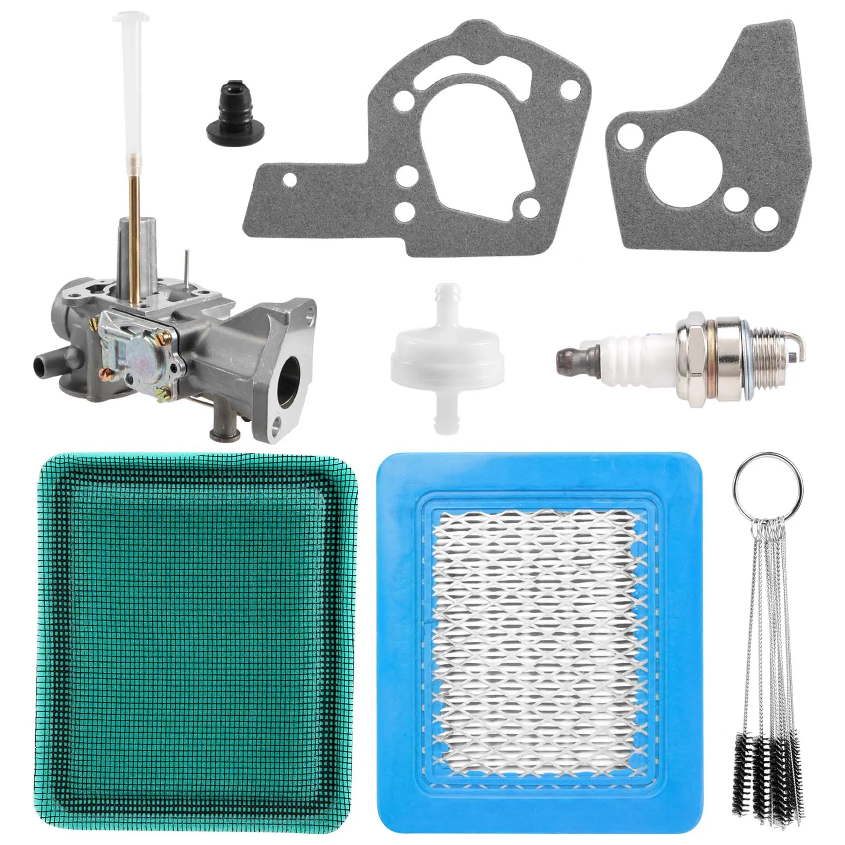 Sostituzione carburatore per motori Briggs & Stratton Kit guarnizioni carburatore da 5 CV 130202 112202 137202 133212 112232   G