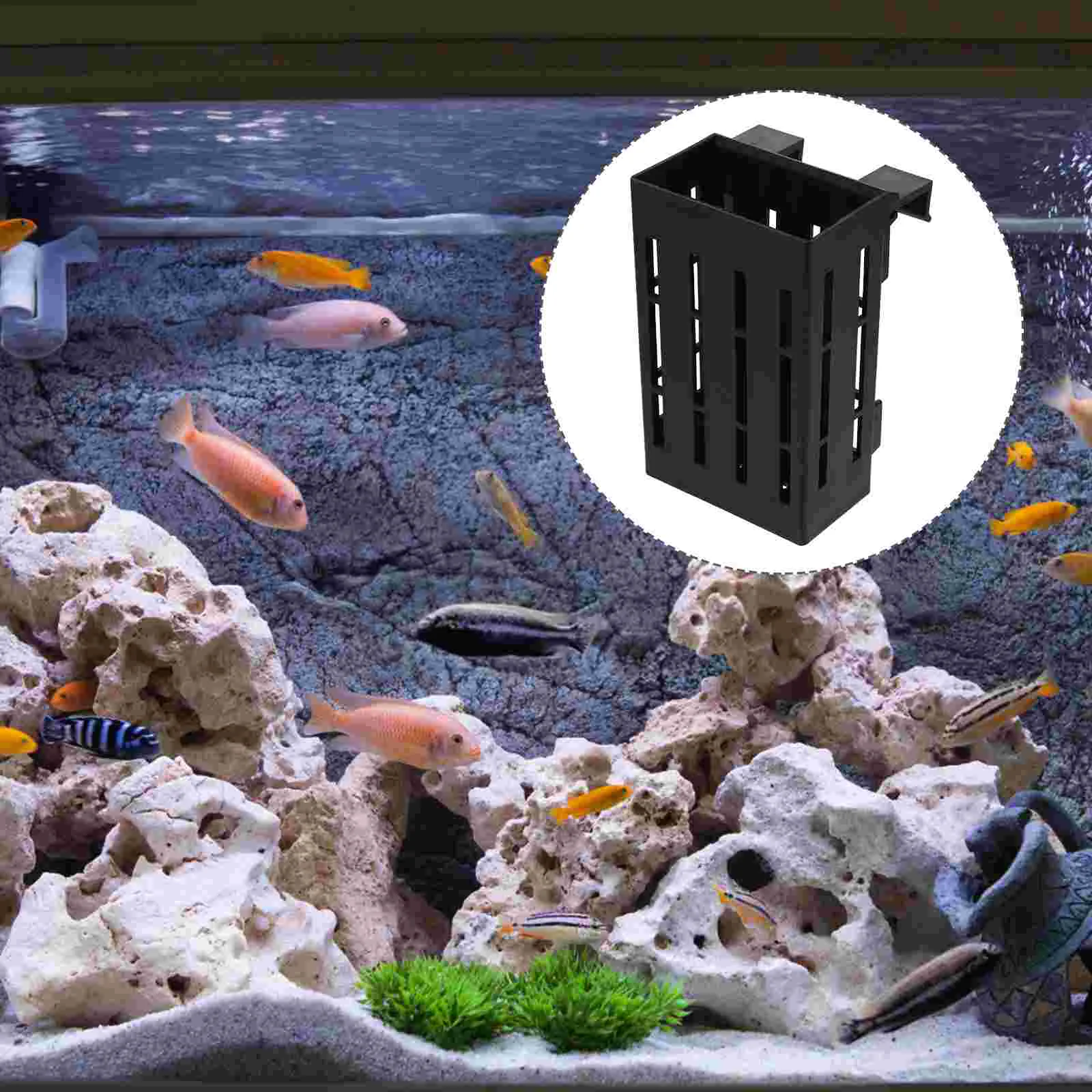 4-delige bloempot waterplantstandaard aquariums aquarium plastic hangende houder voor