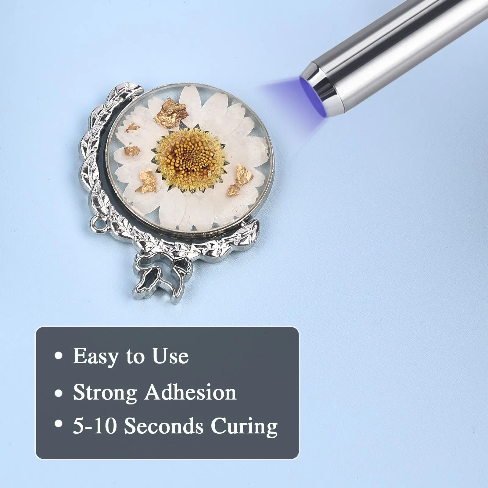 25g UV Fix Liquid Quick-Drying Hard UV Resin Glue Ultraviolet Curing DIY Epoxy Resin Jewelry Crafts Repair Glue UV Light Pen