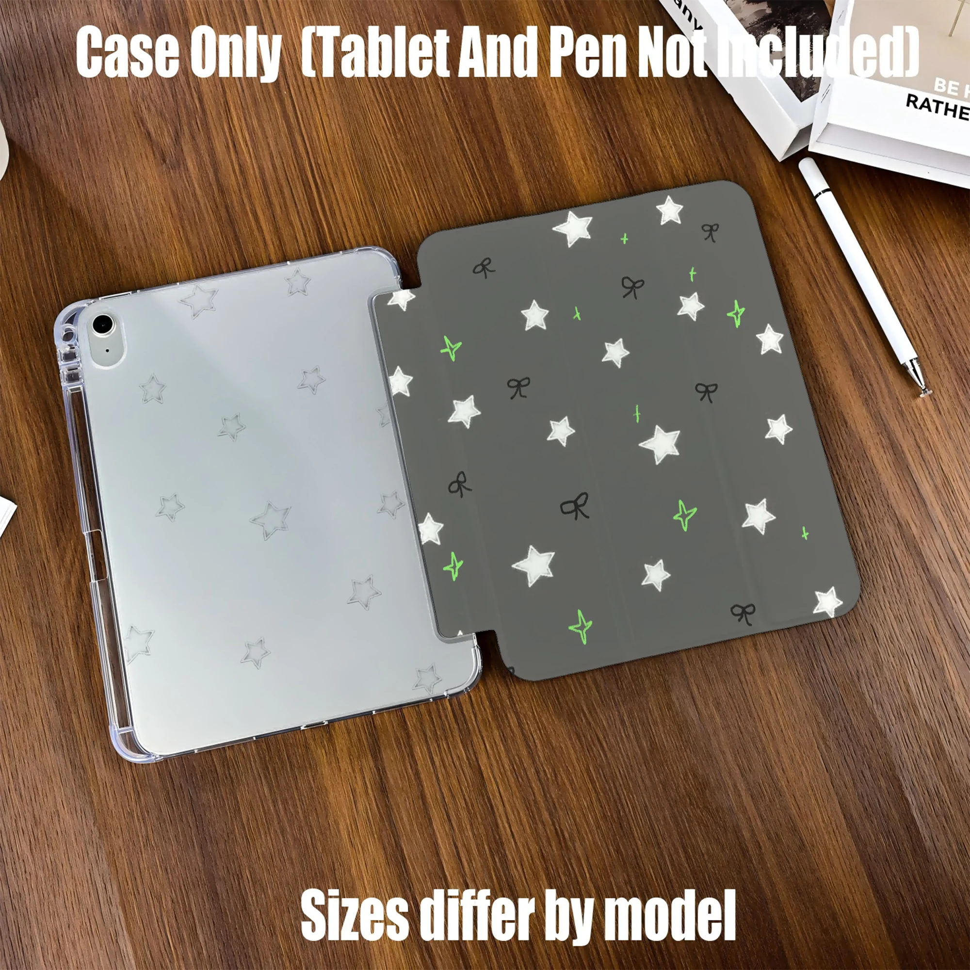 Premium TPU Tablet Case for Samsung and Apple All Models Slim Fit Protective Cover，Shockproof Lightweight Durable