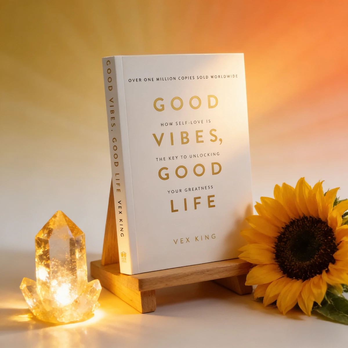 Good Vibes Good Life Vex King, Libro de Autocuidado, Autocompromiso, Desbloquea la Grandez, Crecimiento Personal, Mentalidad Positiva, Bienestar