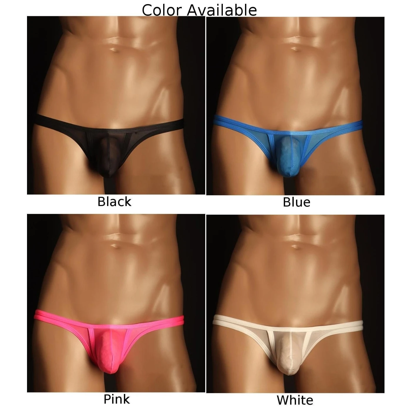 Daily Holiday Home Brief Thongs Underwear G-String Low Rise Men Pouch Panties Sexy Briefs Sexy Lingerie Comfy Hot