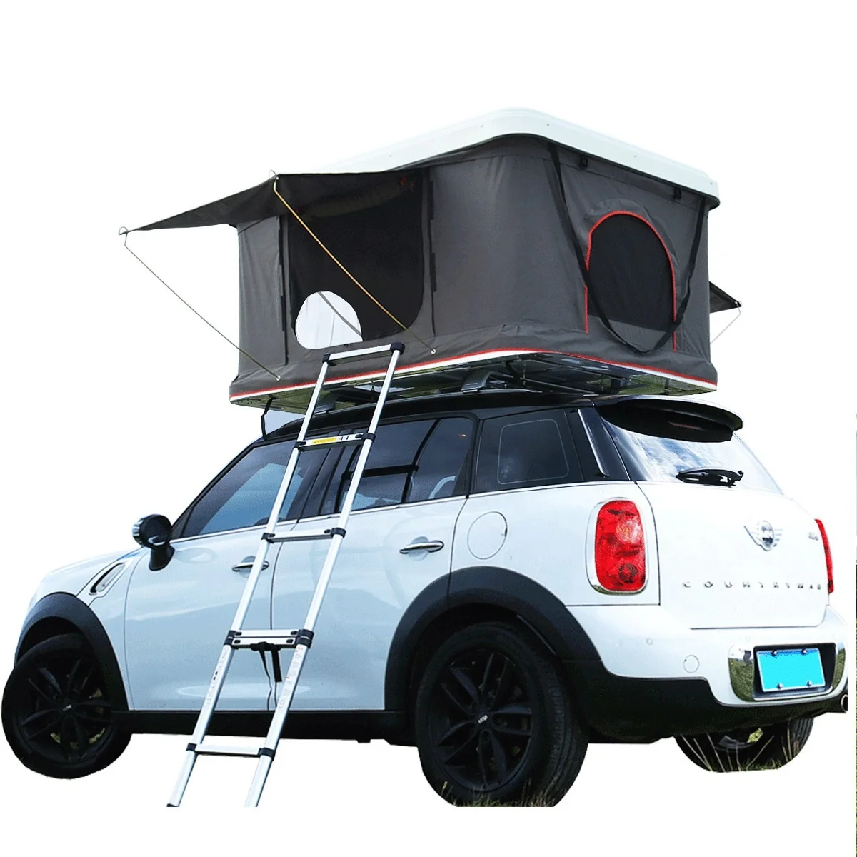 

2023 new hard shell roof tent aluminum suzuki hard shell roof tent landing gear car roof tent China