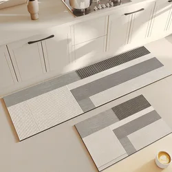 Super Absorbent Shower Bath Mat Bathroom Anti-Slip Carpet Rug Simple Kitchen Entrance Soft Door Bathtub Side Bath Mat Home Decor