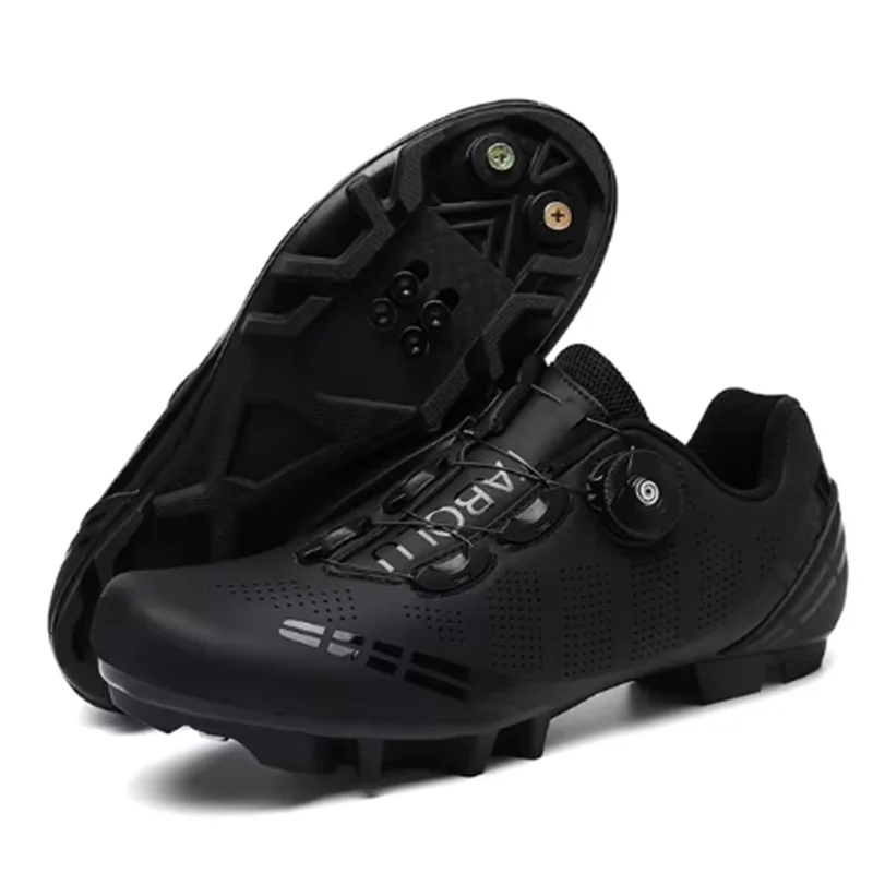 Tênis de Ciclismo Respirável para Homens e Mulheres, Sapatos MTB, Sapatos Spd Pedal Cycle, Equitação de Montanha, Esporte, Road Bike