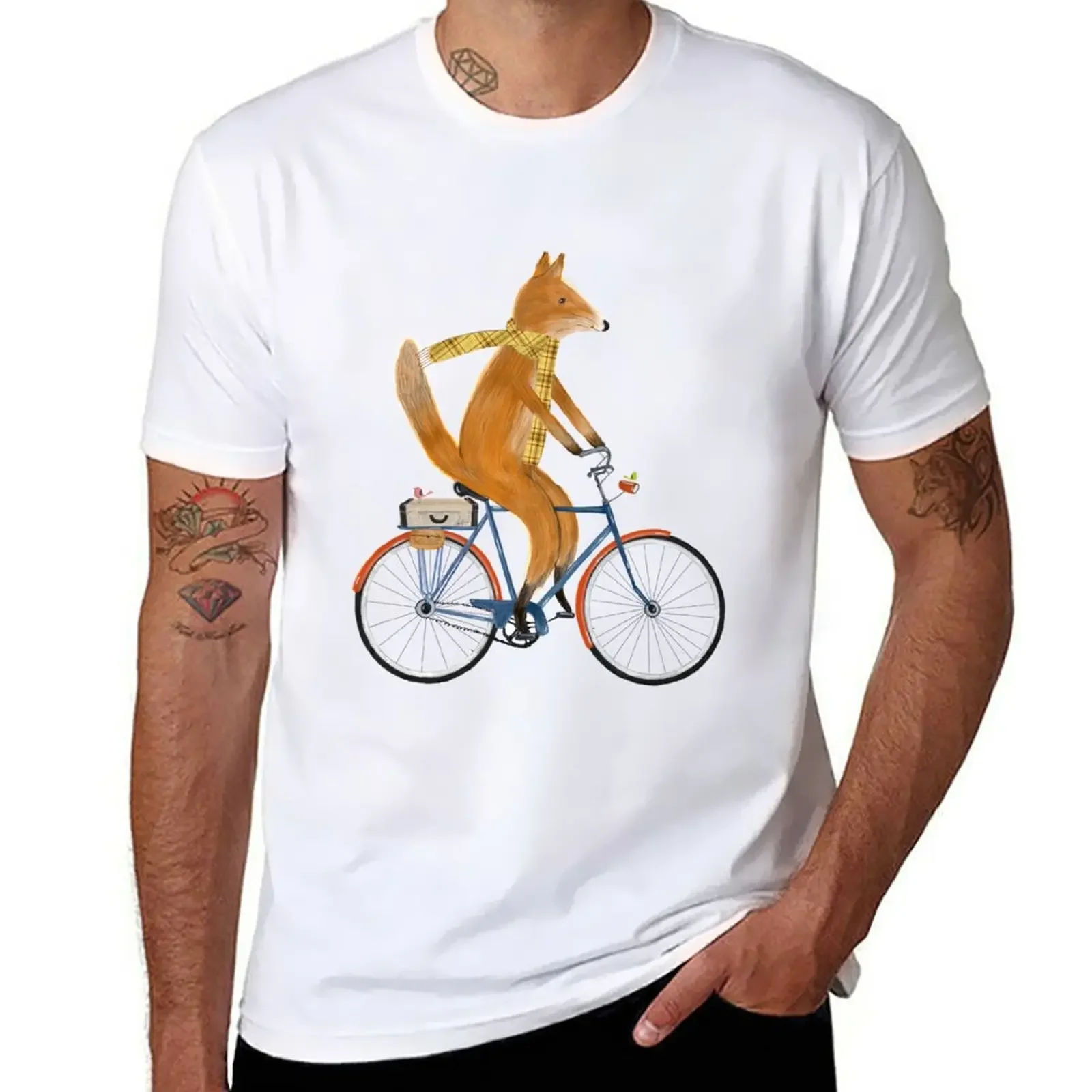 

New fox bicycle T-Shirt quick-drying t-shirt shirts graphic tees t shirt man boys white t shirts mens vintage t shirts