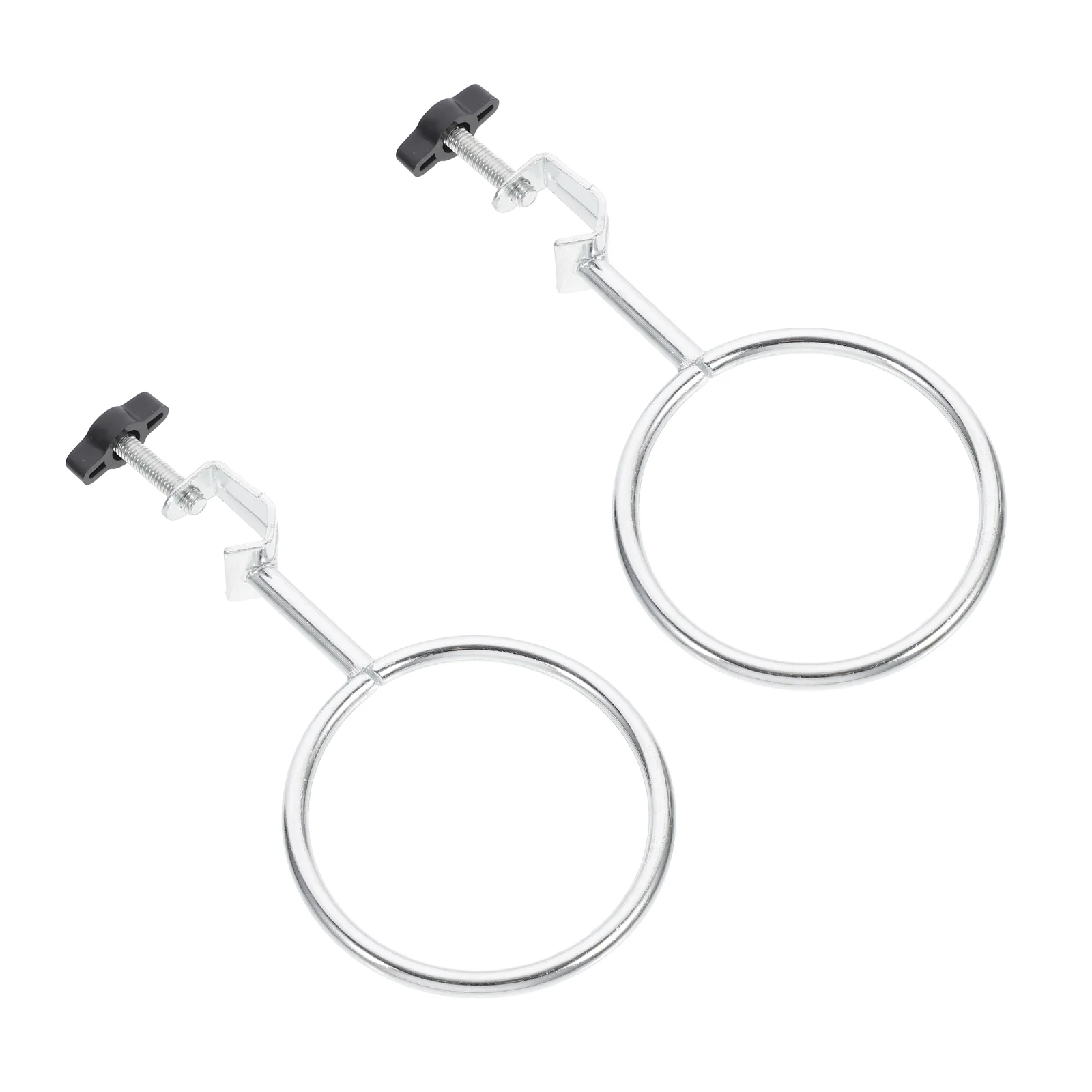 2Pcs Laboratory Experiment Iron Rings Retort Support Lightweight Portable For Chemical Reactions Filtrations Science Study