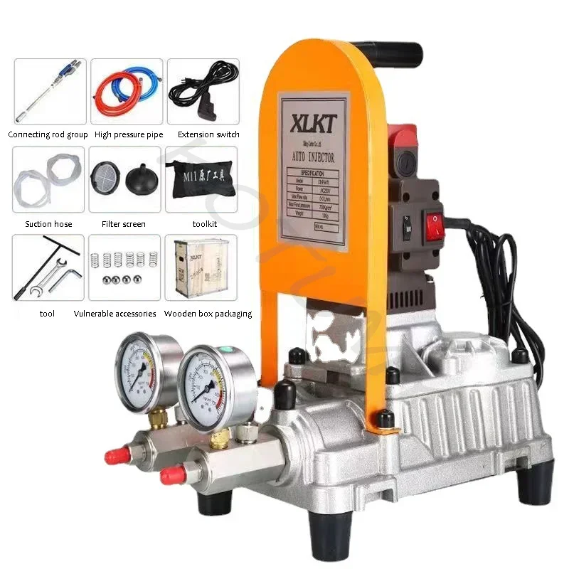 Bomba de lechada de Material, máquina de inyección de alta presión, bomba de inyección multifuncional, máquina especial de lechada de curado de agua 2800