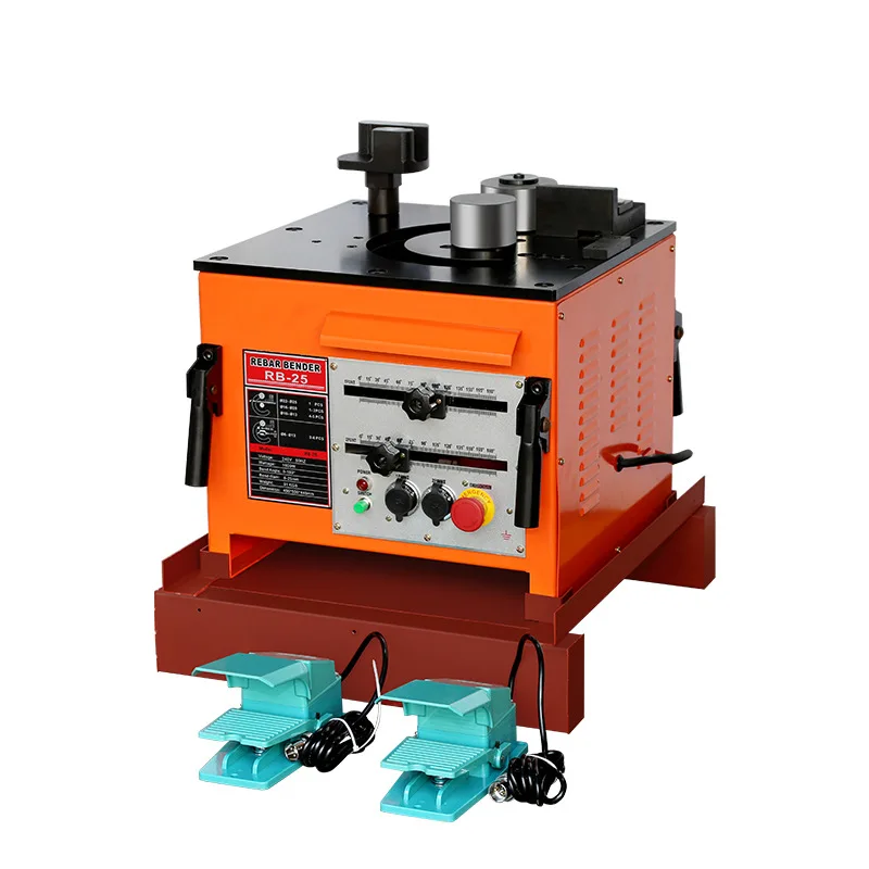 

RB32 Hydraulic Steel Bar Bending Machine Numerical Control Desktop Round Steel Rebar Stirrup Machine Electric Bending