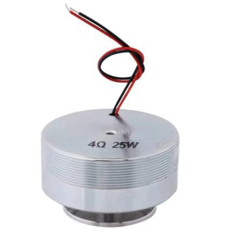 HFES Vibration Speaker 25W Woofer 4 Ohm Full Frequency 50MM Resonant Speaker Vibration Massage Vibrator For Computer