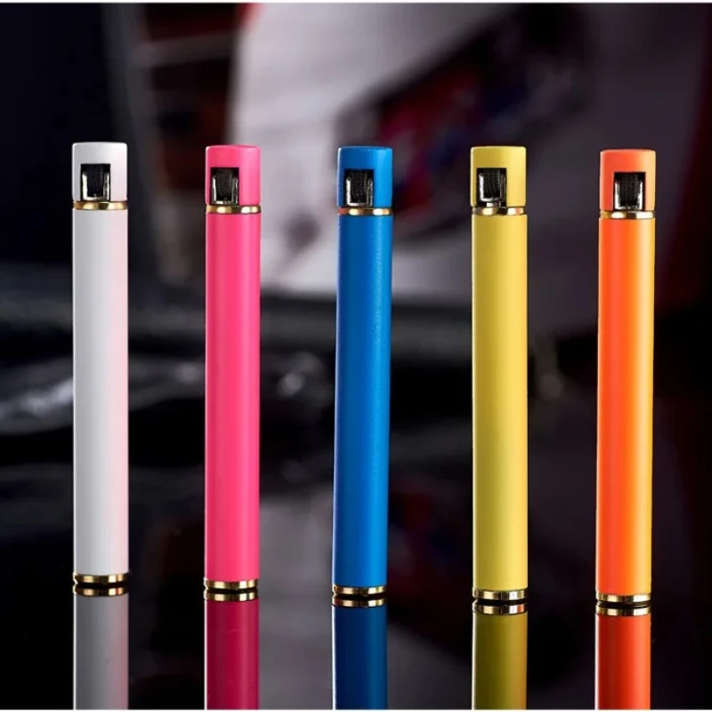 New Mini Fine Cigarette Grinding Wheel Open Flame Lighter Metal Creative Personalized Lighter Cigarette Accessories Tool