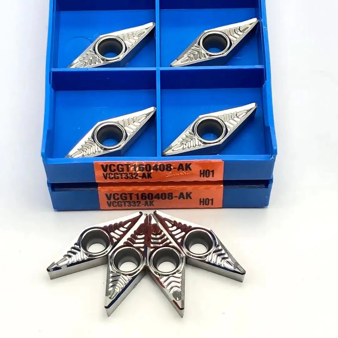 VCGT160402 VCGT160404 VCGT160408 AK H01 Aluminum Internal Turning Tool Lathe Tools VCGT High Quality Aluminum Inserts Cutting
