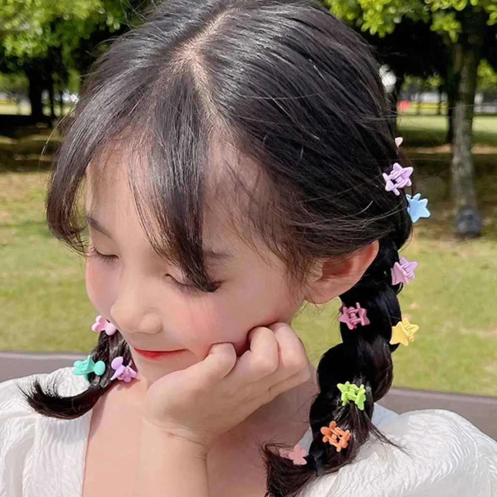 Hair Accessories Flower Mini Hair Claw Barrettes Mini Hair Claw Star Hair Crab Clip Hair Ornaments Hair Clip