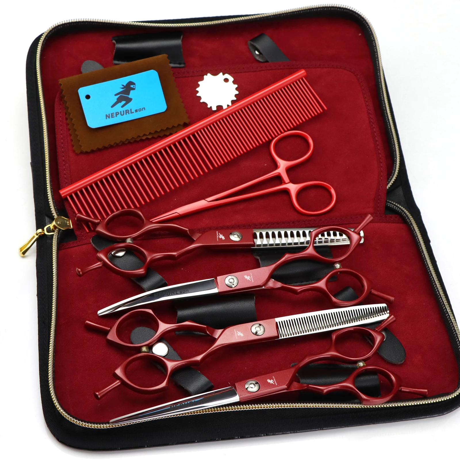 Dog Grooming Scissors Set Professional 6.5