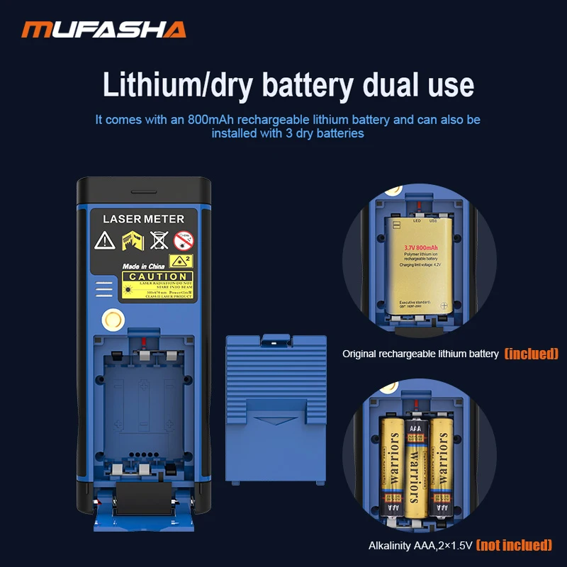 أجهزة قياس المسافة بالليزر مع كاميرا خارجية 200 متر محمولة صغيرة احترافية ملونة LCD المدى مكتشف Rangefinder MW200 #6
