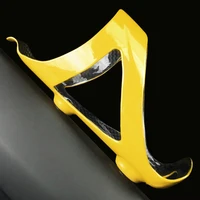 Portabotellas de fibra de carbono para bicicleta, portabotellas de ciclismo esmerilado de una sola pieza, portavasos de agua de alta resistencia, jaula para montar