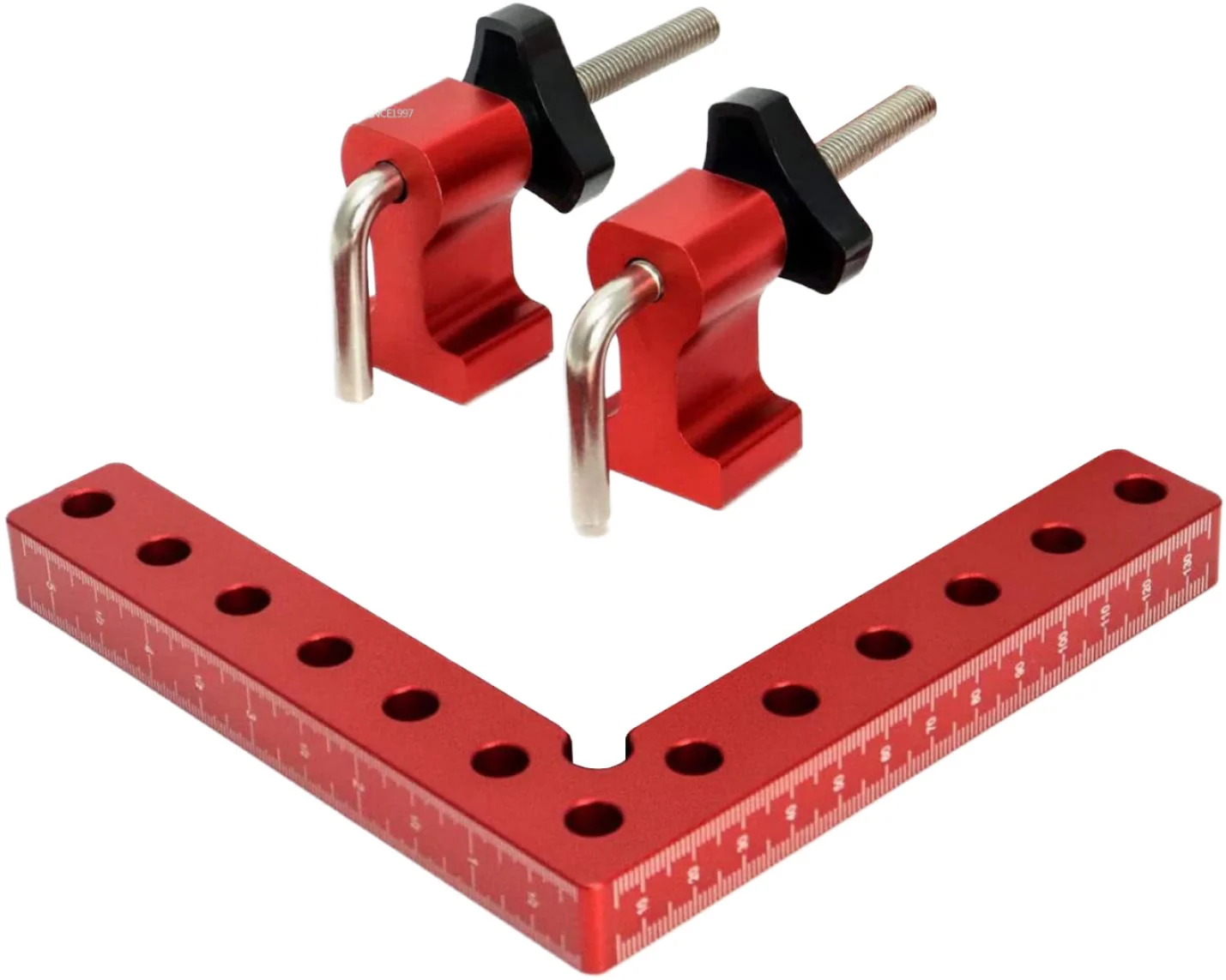 

Угловые зажимы для столярных работ (100-160 мм), L-образные алюминиевые позиционирующие плиты 90 градусов, OEM/ODM