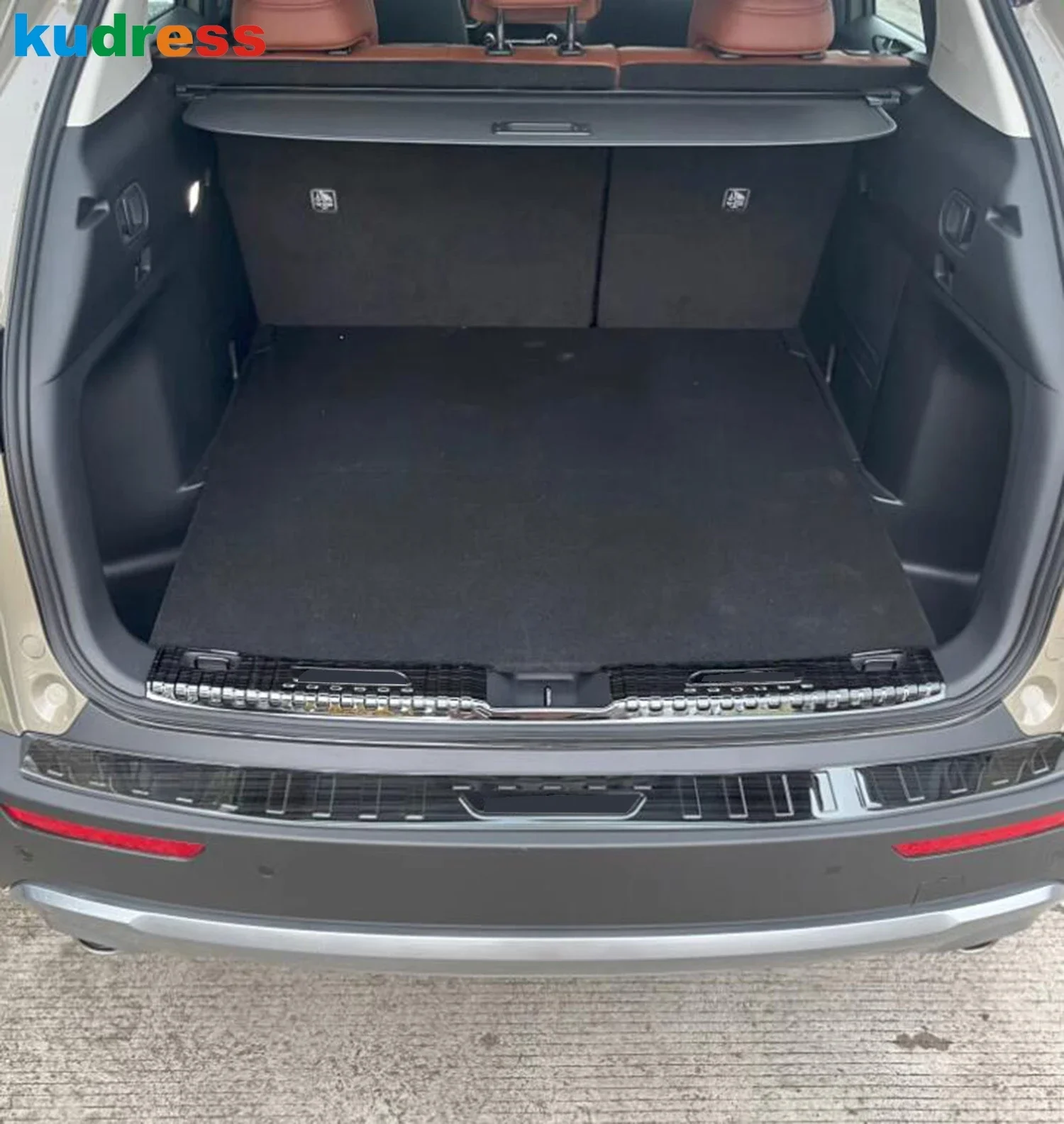 لمازدا CX-50 CX50 2023 2024 2025 2026 الصلب سيارة الخلفي الجذع الوفير غطاء الكسوة الباب الخلفي عتبة الباب لوحة الحرس وسادة الملحقات #3