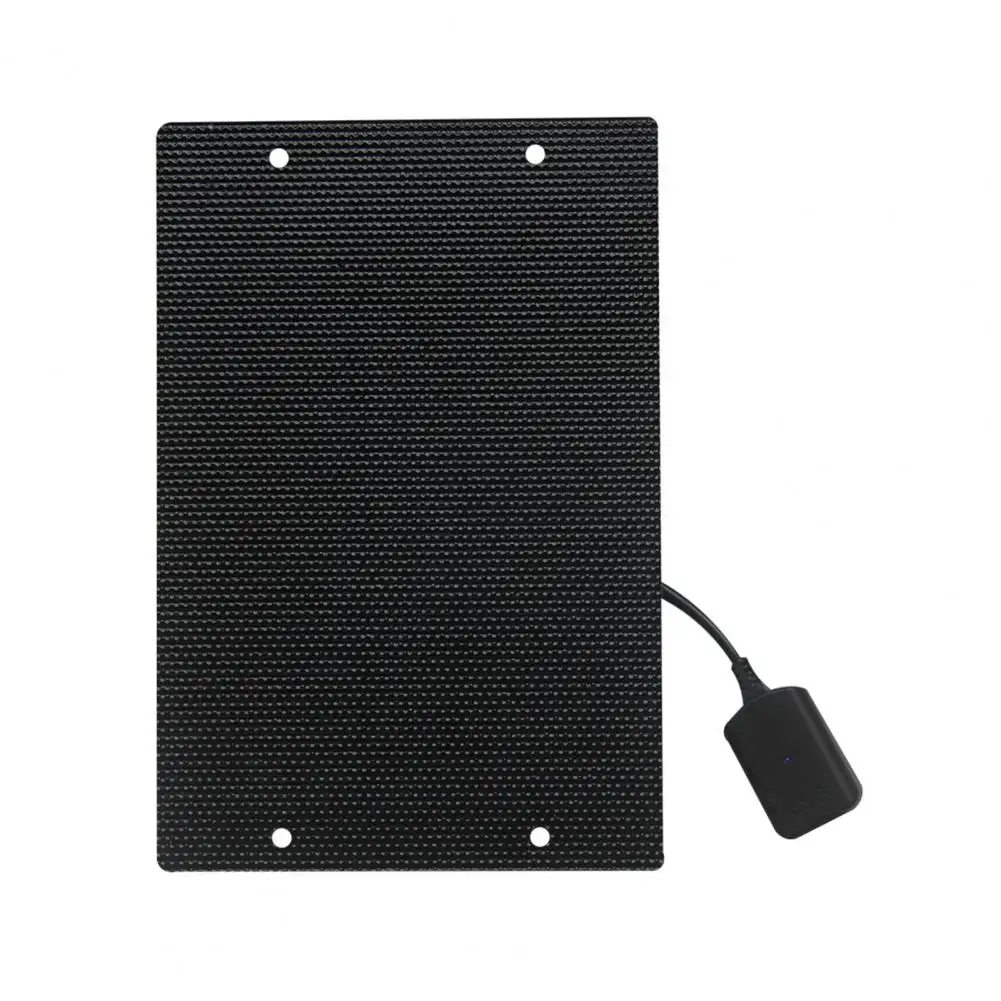 2025 5W 5V Solar Panel USB Phone Charger High Conversion Overcharge Protection IP65 Waterproof Emergency Solar Panel Charger