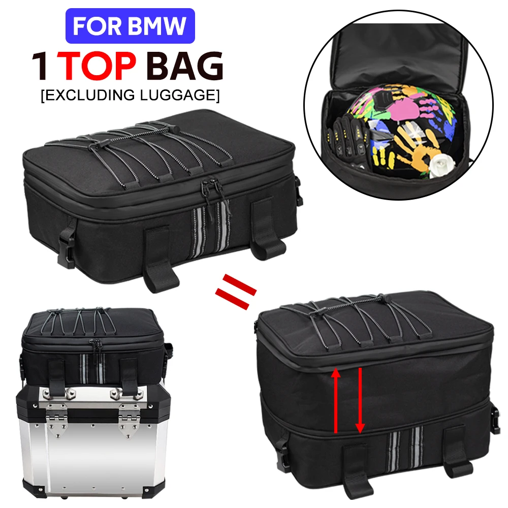 

Motorcycle Top Bag Saddlebag For BMW R 1200GS R1250GS LC Adventure ADV For F750GS F850GS Top Box Panniers Luggage Bag Waterproof