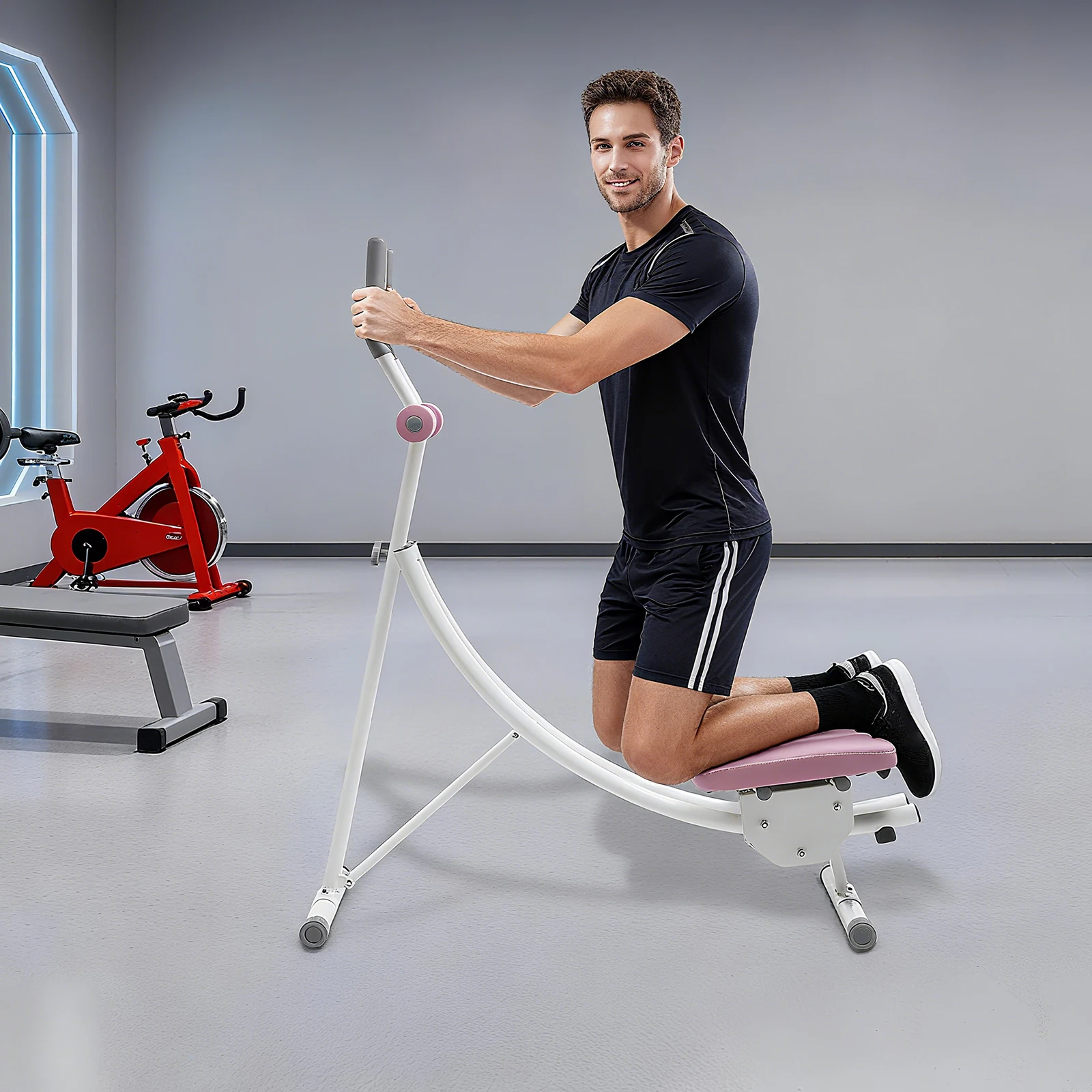 Ab Workout Machine Adjustable  - Home Gym Ideas review and price