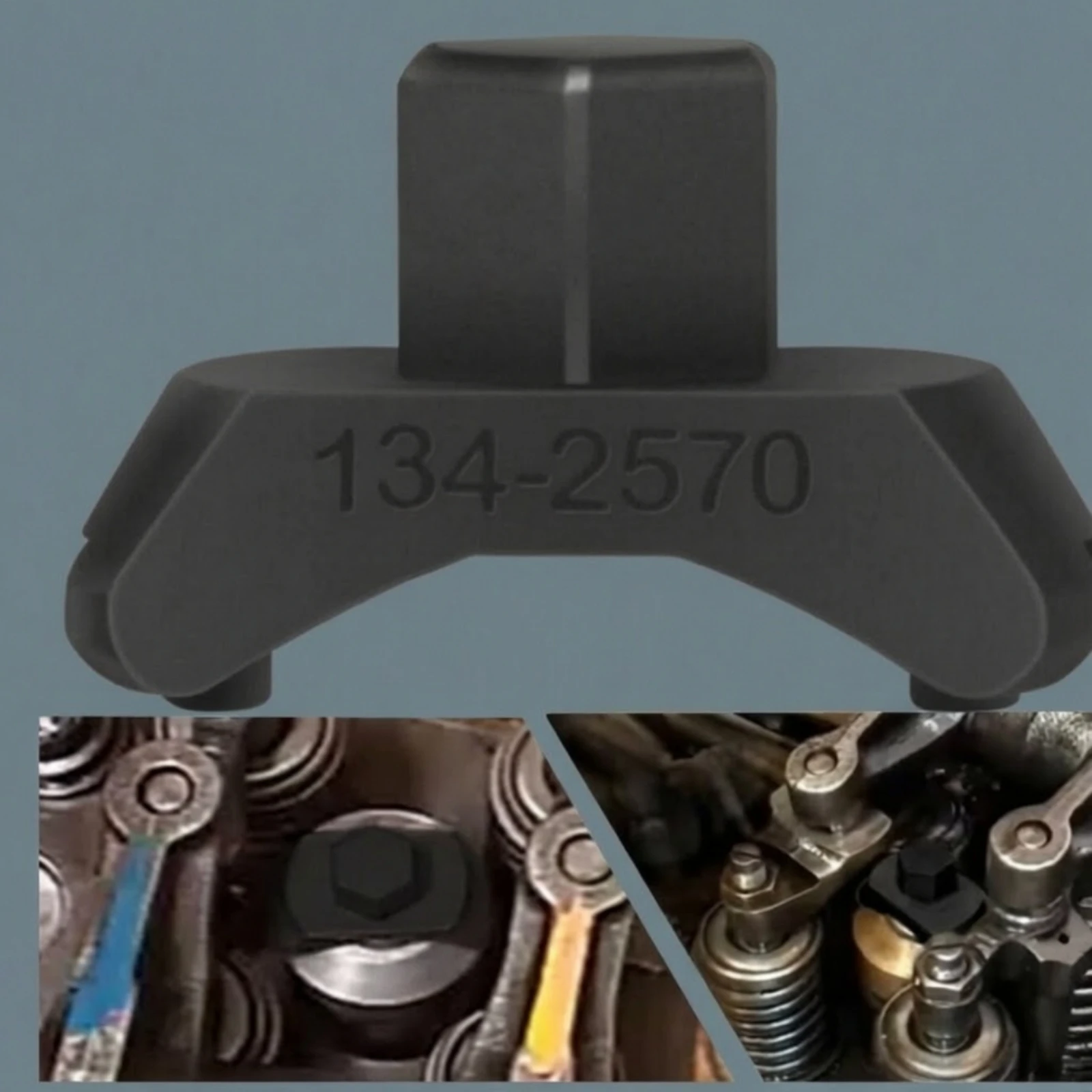 Injector Retainer Wrench Carbon Steel Fuel Fuel Delivery Nozzle Retainer Wrench Compact Slim-Profile for Mechanics