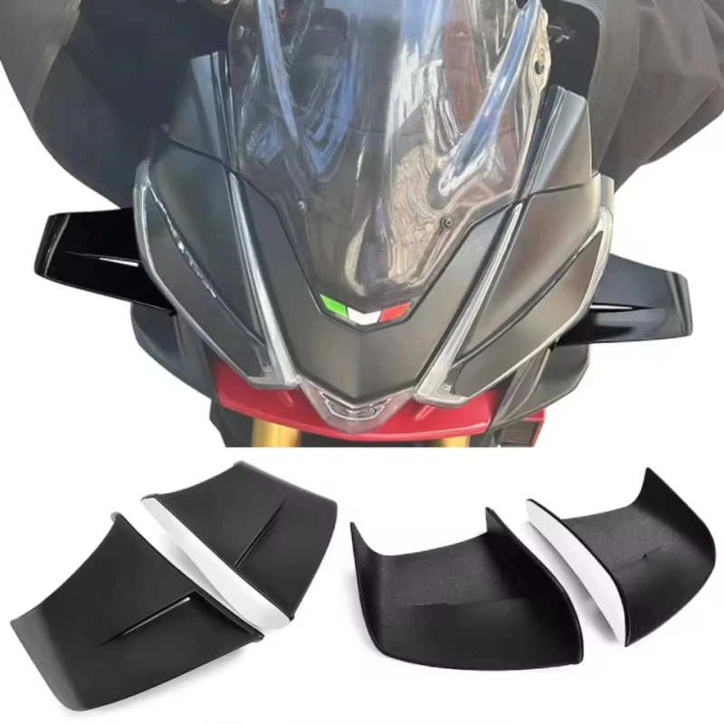 Fairing Winglets Motorcycle Wind Wing Universal Motorcycle Winglets Spoiler Aerodynamic Wing Kit Motorbike Modified Side