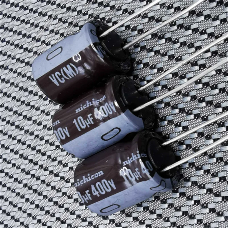 

20PCS NEW NICHICON VC 400V10UF 10X12.5MM UVC2G100MPD Aluminum electrolytic capacitor 10UF 400V 105 degrees 10uF400V