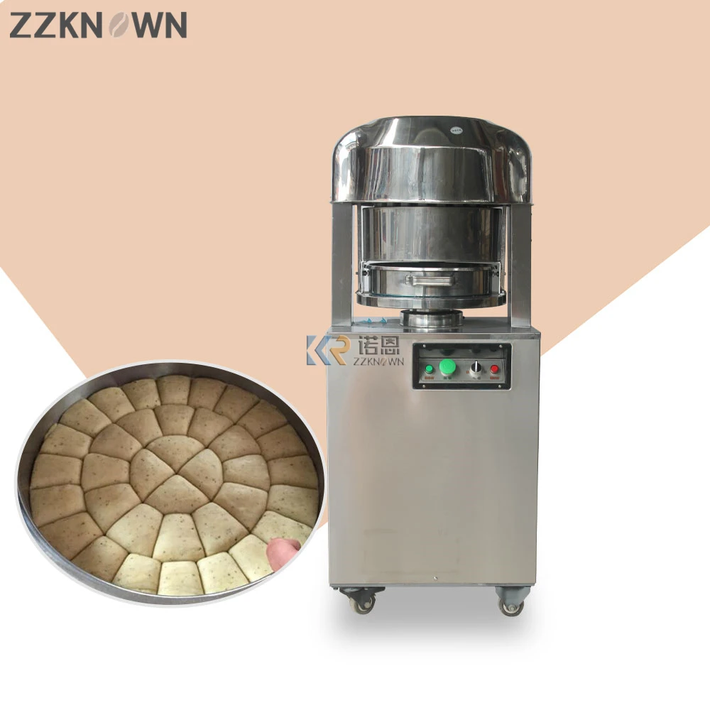 Good Quality 30-180g Commercial Electric Dough Divider For Bakery Pizza Rounder Bread Dough Cutter