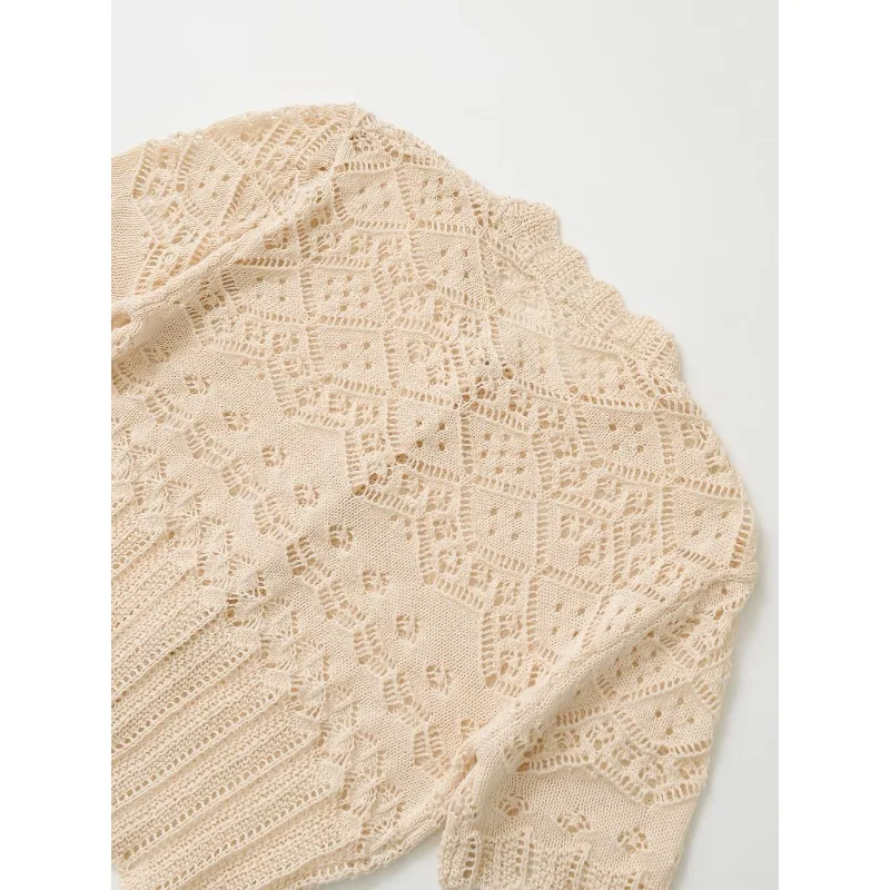 Cardigan de malha feminino femmes y2k camisola superior malhas aconchegante fino ajuste verão bonito cardigans malha mulher colete fino colheita
