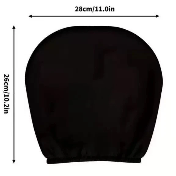 مجموعة أغطية مسند رأس السيارة المضحكة المبالغ فيها مكونة من قطعتين، واقيات مقاعد السيارات لتعبير الوجه الكرتوني، ملحقات ديكور السيارة الجديدة الرائعة