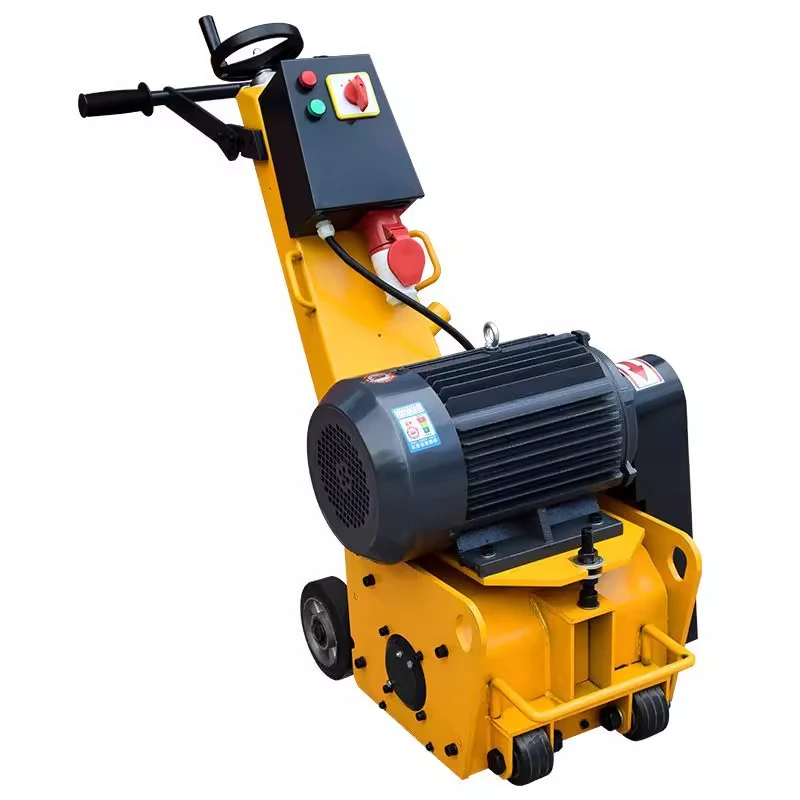 Electric/Gas-Powered Floor Scraper Hand-Pushed Texturing Machine Floor Renovation Concrete Pavement Milling Machine(Customized)