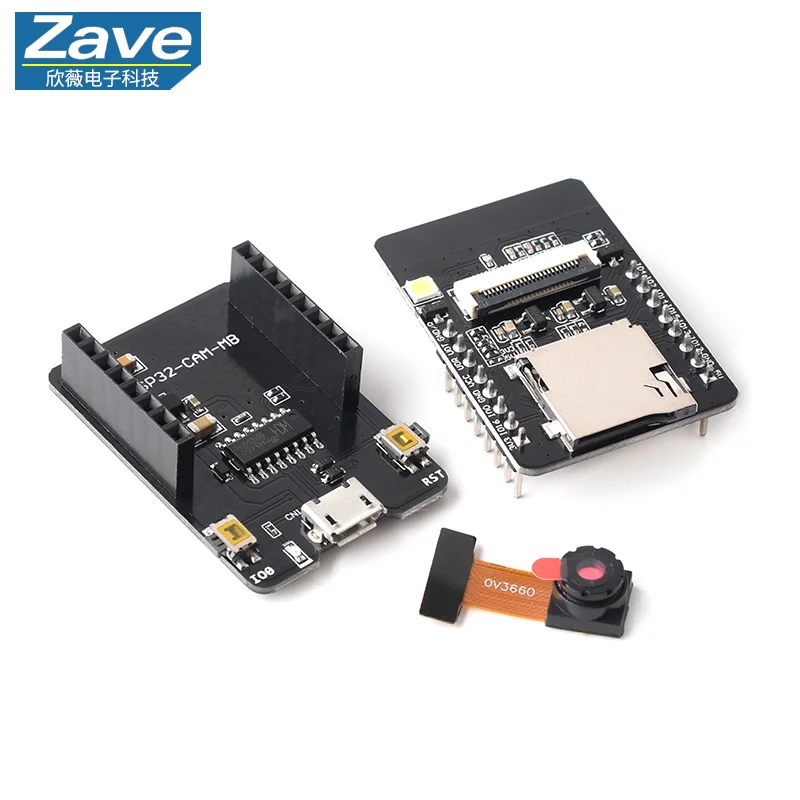 Neue Version ESP32-CAM-Entwicklungsplatine mit WLAN + Bluetooth-Modul und OV3660 High-Definition-Kameramodul