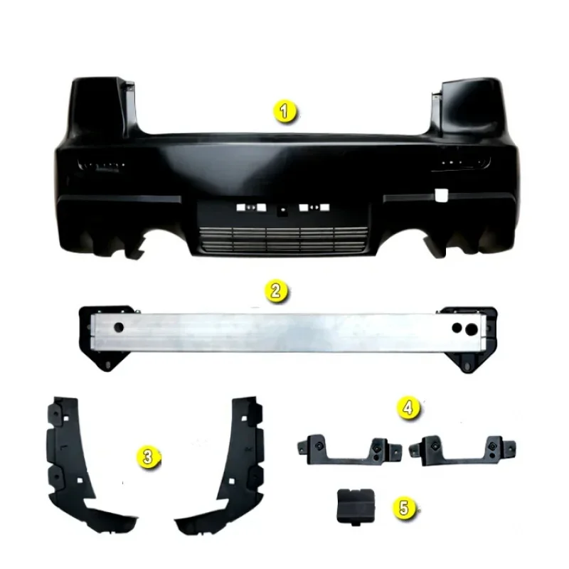 

PP Rear Bumper For Lancer EX 2008-2015 Upgrade EVO Rear Bumper Body Kit