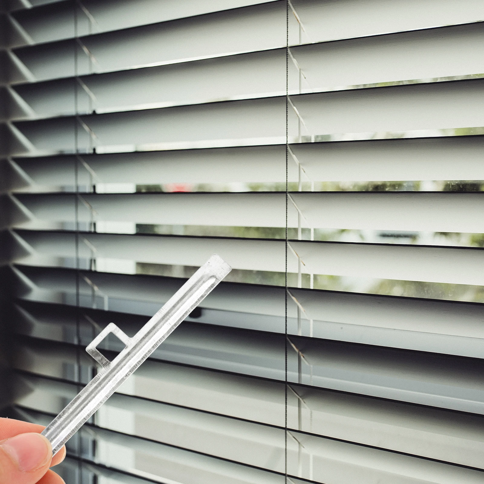 

10 Pcs Vertical Blinds Tabs Metal Repair Fixer Slats Reinforcement Window Home Hotel Office Study Dorm Easy Use Lightweight
