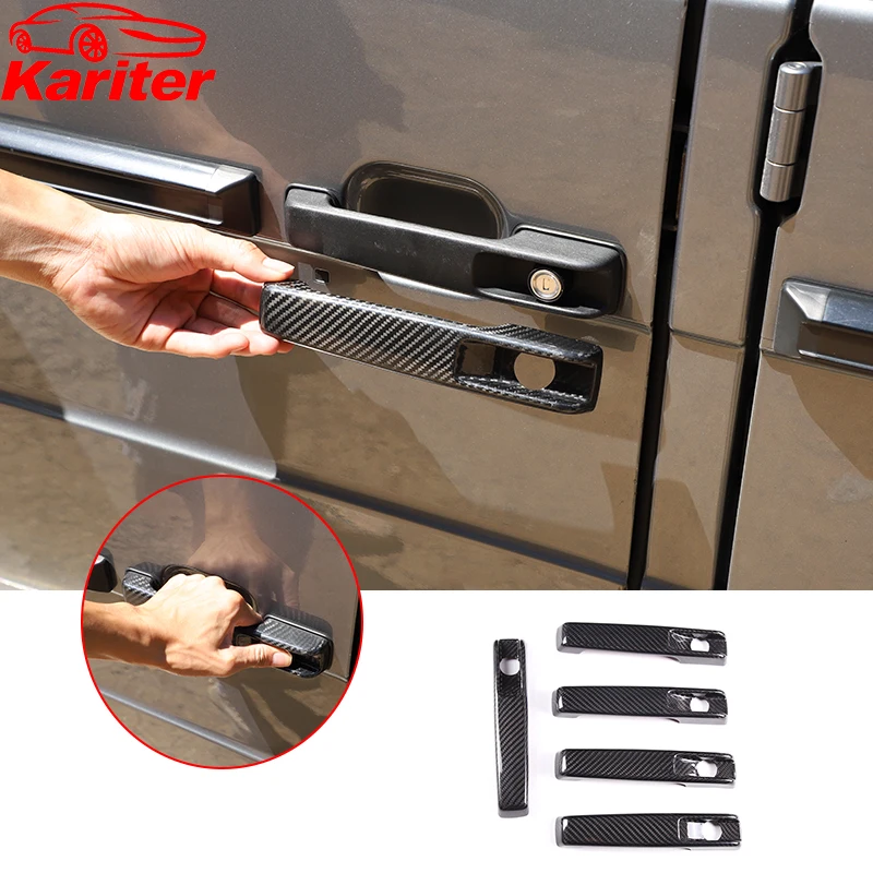 For Mercedes-Benz G-Class W463 2004-2018 Car Exterior Door Handle Cover Trim Sticker Protection Frame Accessories