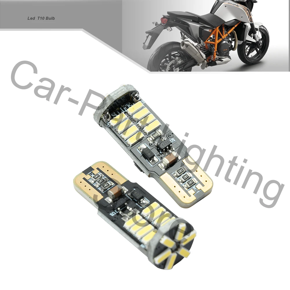 2つのLED自転車用プレート電球,オートバイ用プレートランプ,オフロード,スポーツ用,194,w5w,t10,168個