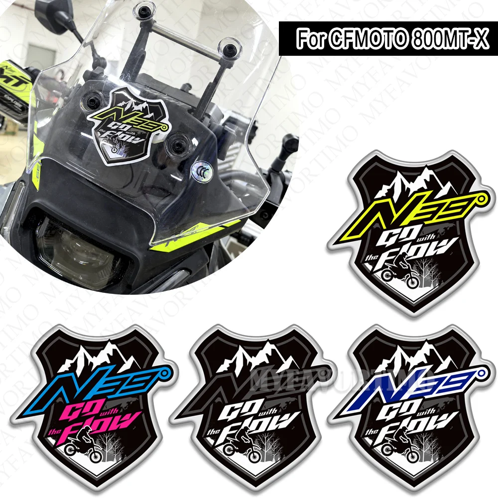 For CFMOTO 800MT-X 800MT 800 MT - X Adventure Bike Motorcycle Body Fairing Protector Tank Knee Pad Stickers Decals Kit 2024 2025