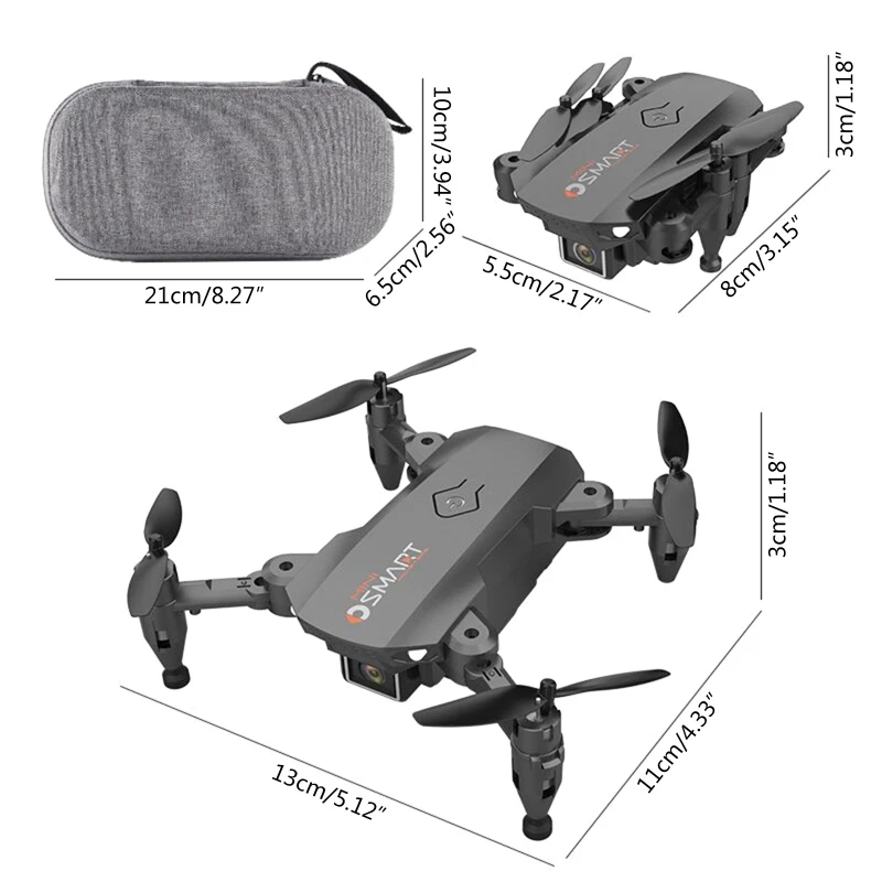 RC Drone Four-axle Folding RC Quadcopter L23/4K Optional Dual Lens Optical Flow Portable Remote Control Aircraft for Kid