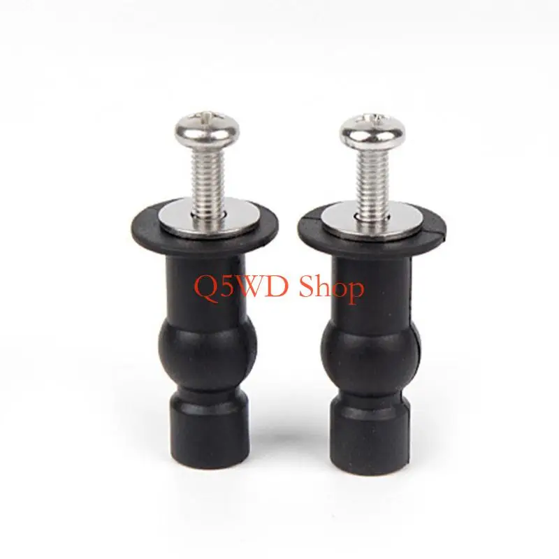 

Q5WD 4 шт. универсальные петли для сидений для унитазов, винты для сидений для унитаза, крепления для глухих отверстий, верхние