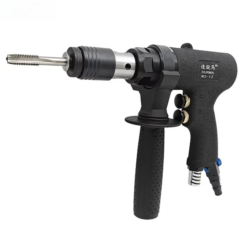 PneumaticTapping Machine Handheld Pneumatic Self-Locking Tapping Machine Gun-Type Thread Wrenching Head Accessory  M3-M12
