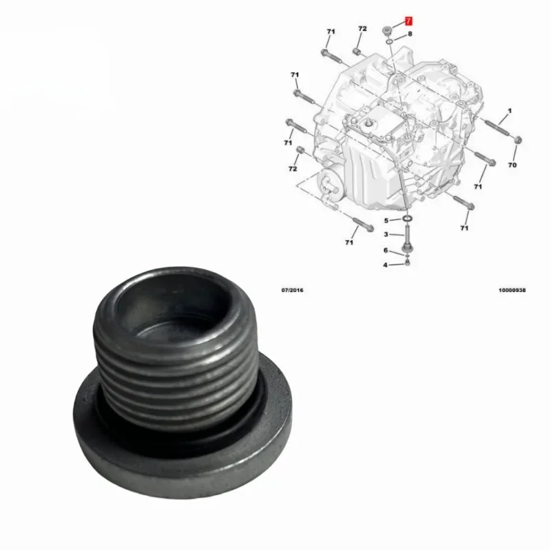 

220849 220946 Automatic Transmission CQC Plug for Peugeot 508 407 607 for Citroen DS4