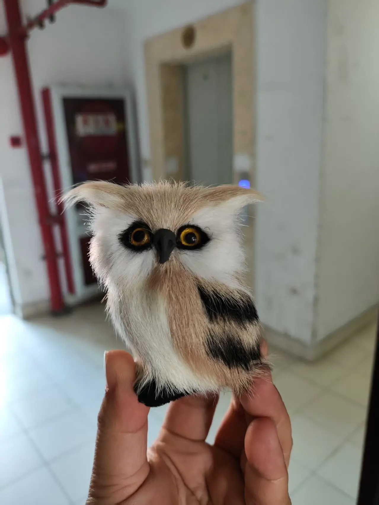 mini 9x7m simulation night owl model,polyethylene&furs owl handicraft home decoration gift a1760