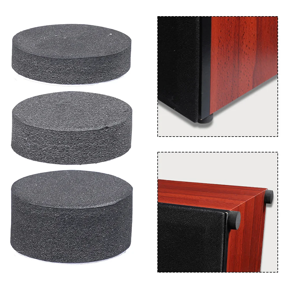 50pcs Speaker Mat Anti Slip Pad Shock-absorbing EVA Table Floor Protection Pad Speaker Isolation Feet Pro Audio Accessories